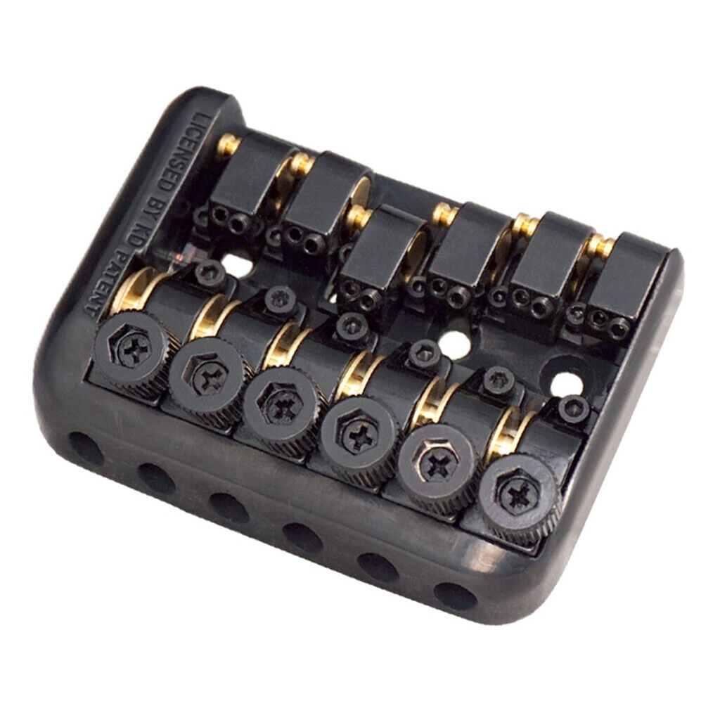 1 Set New Headless Guitar Bridge Tailpiece w/ Nut Roller Saddle Accessory