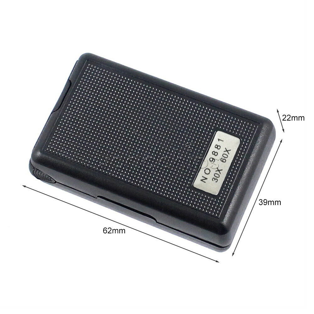 LED 30/60X Magnifying Glass with Light Handheld Magnifier Magnifying Glass Lens