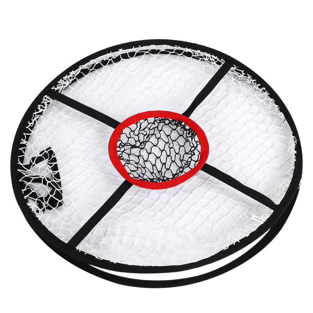 Two Layers Pop-Up Indoor Outdoor Golf Practice Training Target Chipping Net