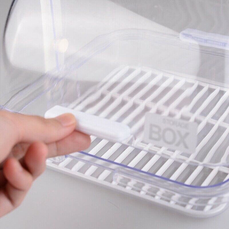 Milk Bottle Coffee Storage Box Portable Sealed Cleaning Box Bread Tableware A4D3