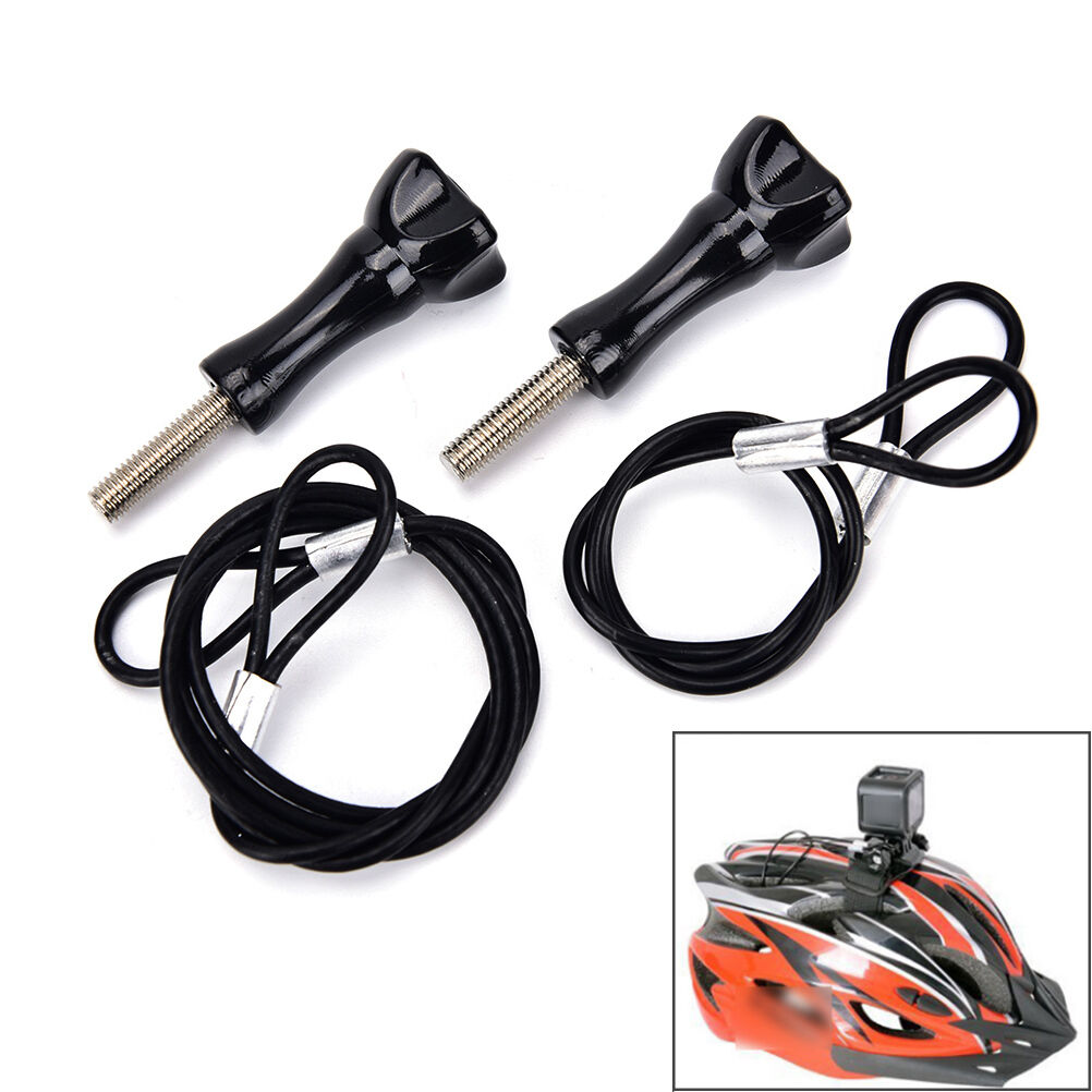 30 cm Safety Stainless Steel Lanyard Tether + Screw for Sess.l8