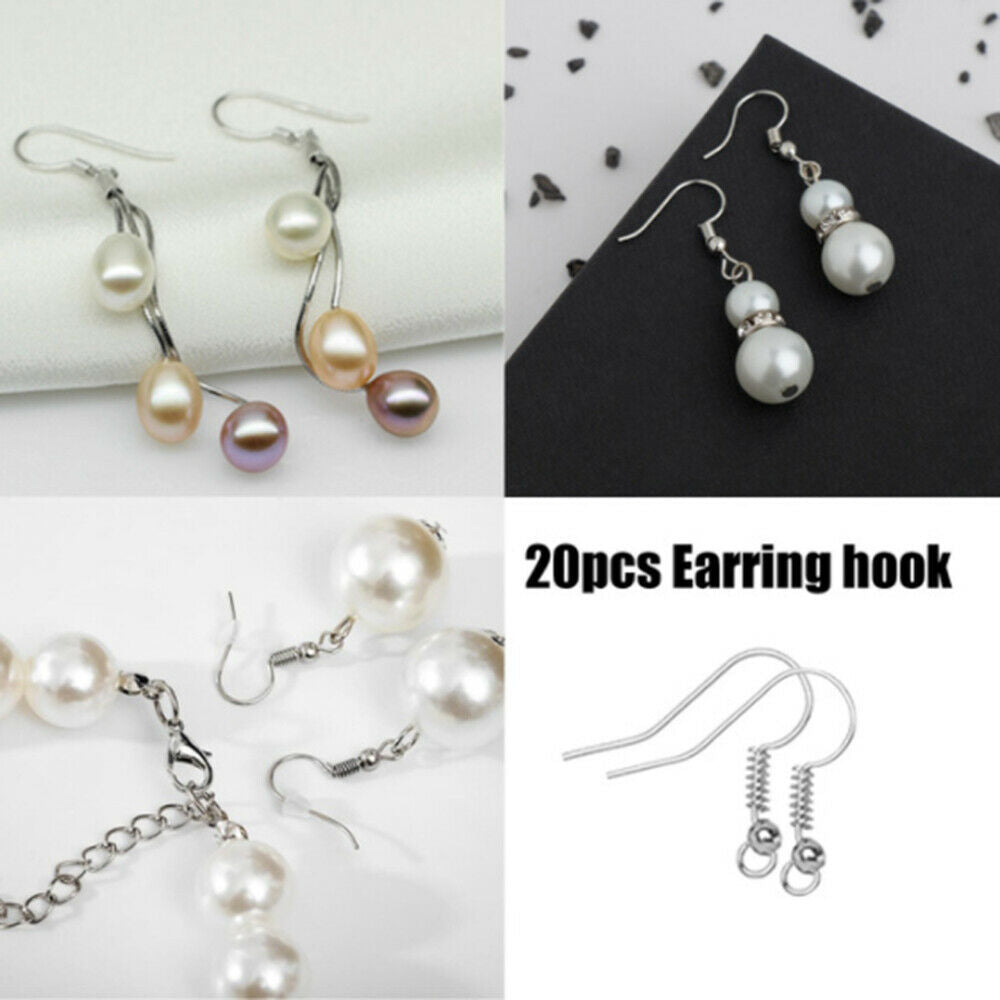 DIY Jewelry Making Kit Earring Bracelets Handmade Pack Set With Tools Girl Gift