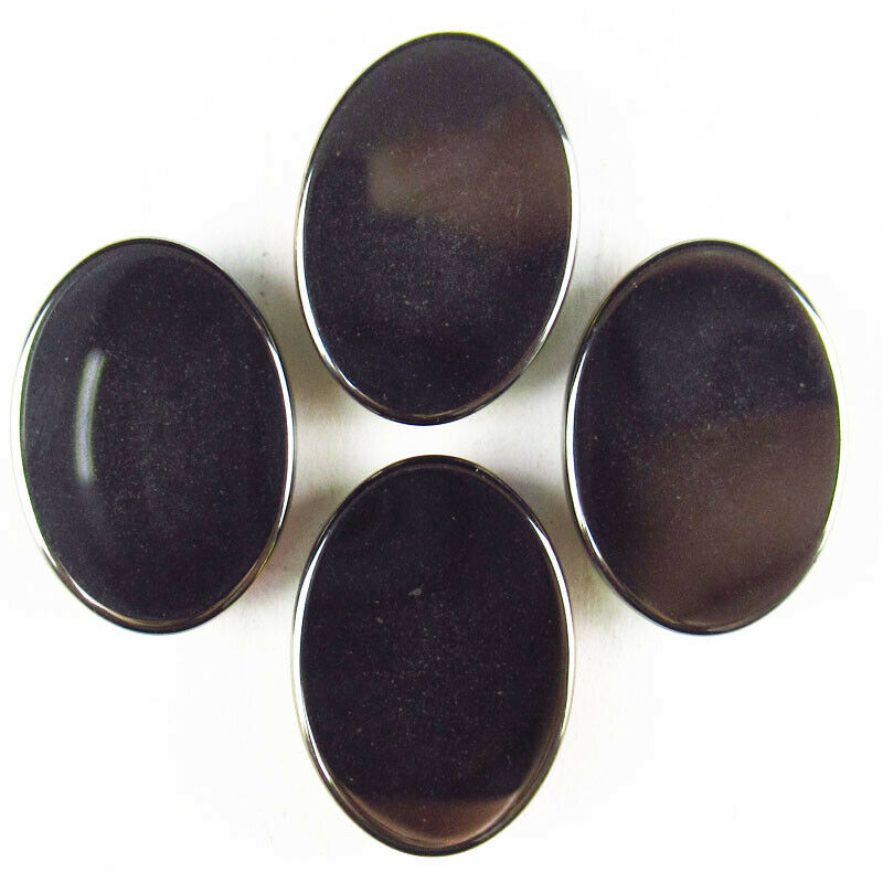 10Pcs 18x13x4mm Colorful Rainbow Hematite Oval CAB CABOCHON A-545TS