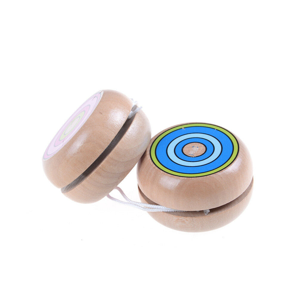 Wooden YOYO kids classic toys xmas gifts party favors kindergarte.l8