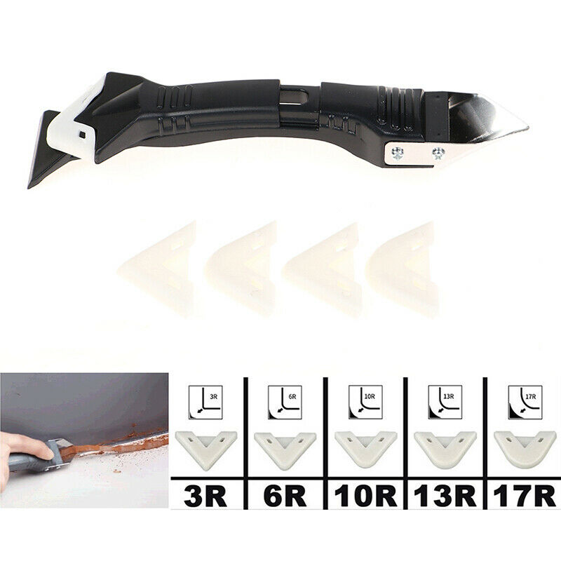 Glass Glue Angle Scraper Scraper Tool & Caulking Tool Cement Scraper Tool Sho KX