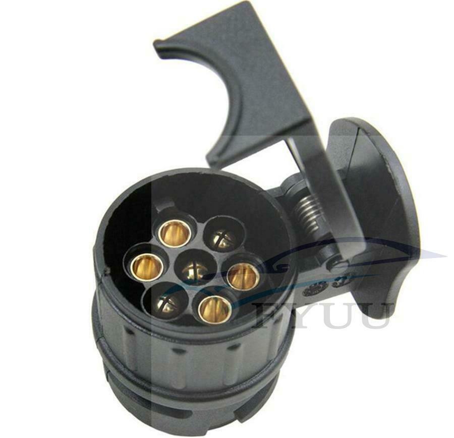 13 Pin Euro Socket To UK 7pin Plug Adapter Converter For Car Trailer Truck