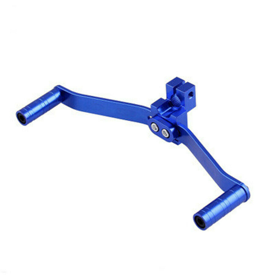 Aluminum Dual 2 Way Gear Shift Lever Footrest Pedal Universal For Motorcycle