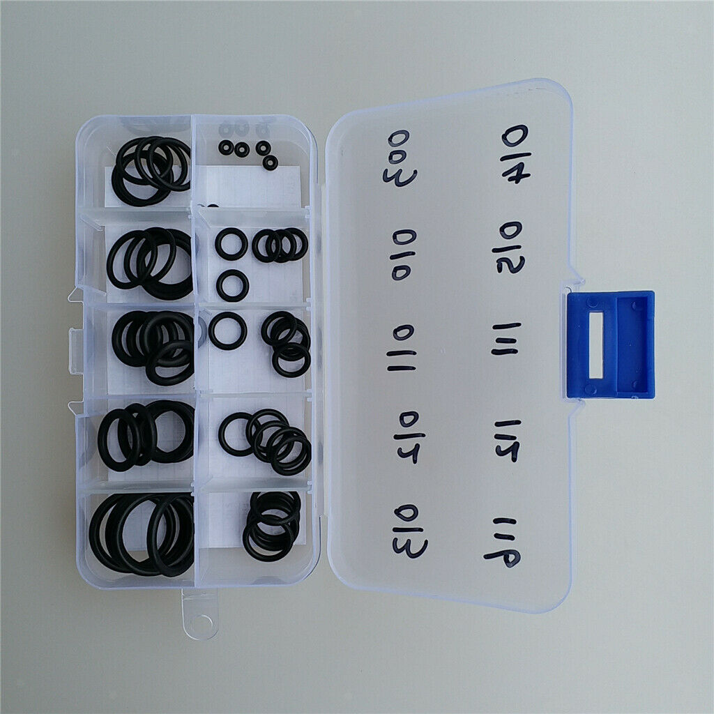50Pcs   Scuba   Diving   O - Ring   Kit   10   Sizes   Diver   Hose   Tank