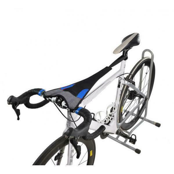 2x Durable Bike Trainer Sweat Cover Indoor Frame Guard Net Protector Holder