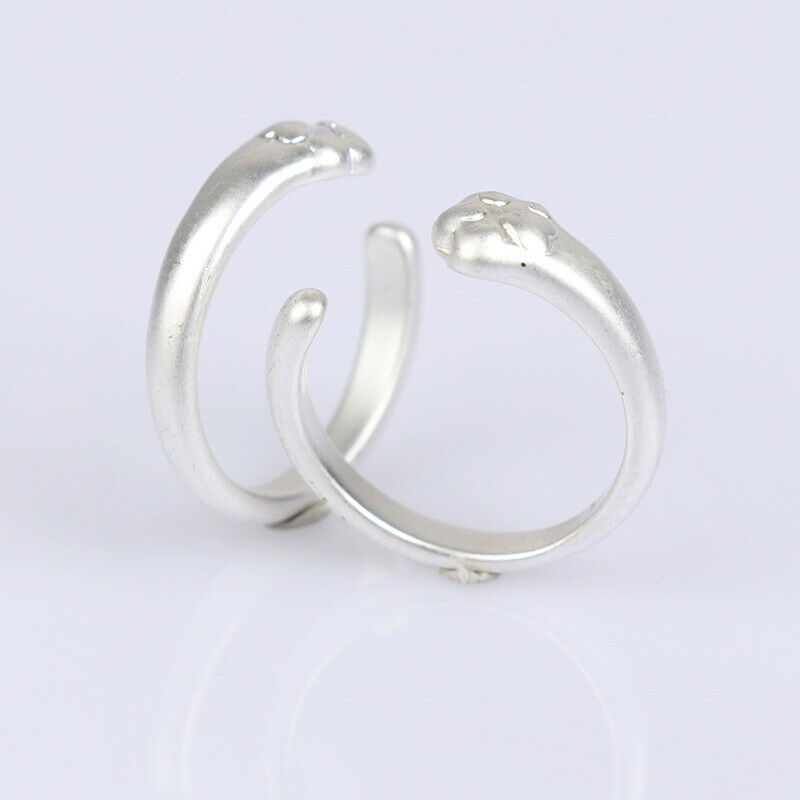 Frosted Style Cat Claw Adjustable Ring Fashion Jewelry Opening Rin.l8
