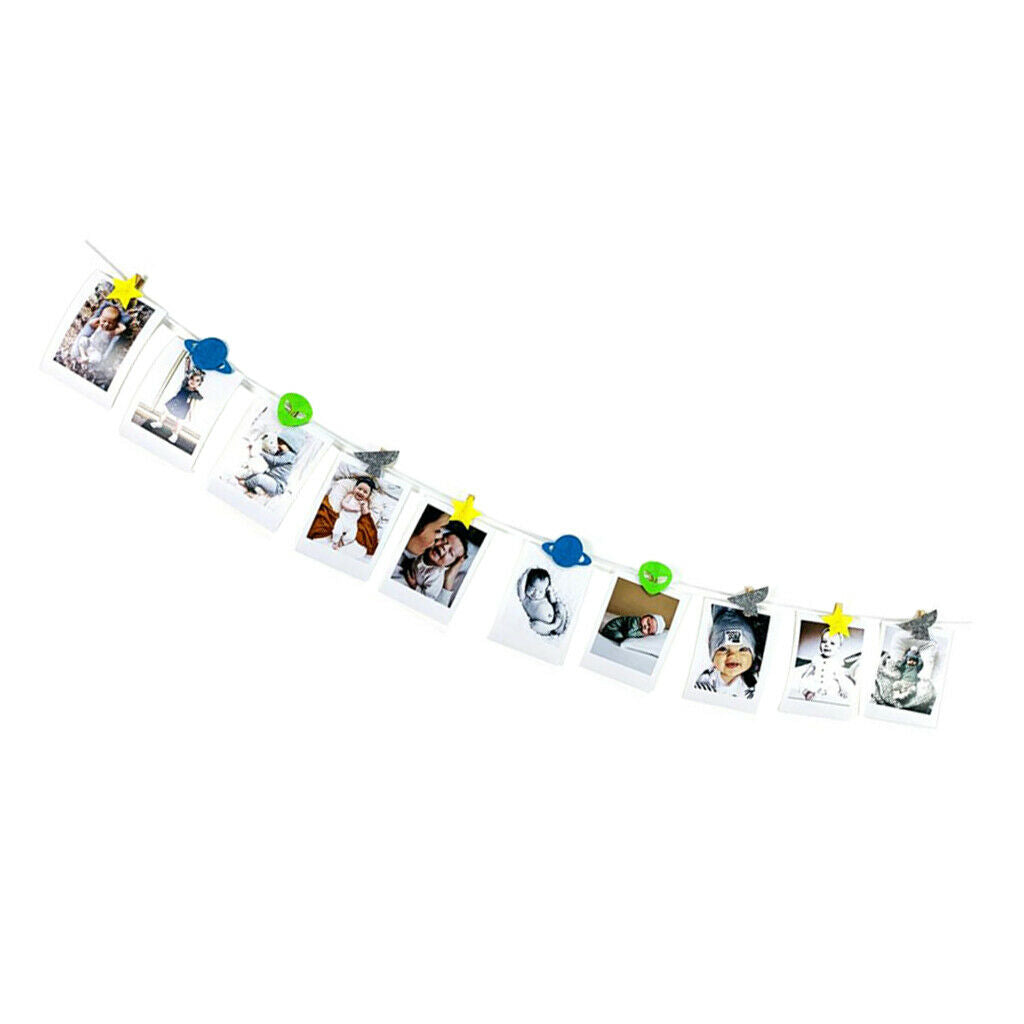 Chromatic Birthday Party Banner Garlands Colorful Banner Alien Themed Banner