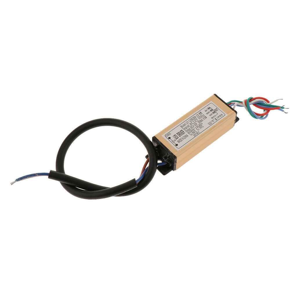 RGB LED Power Supply 12V 3-9W AC 24V 9-18W Electronic Fan LED