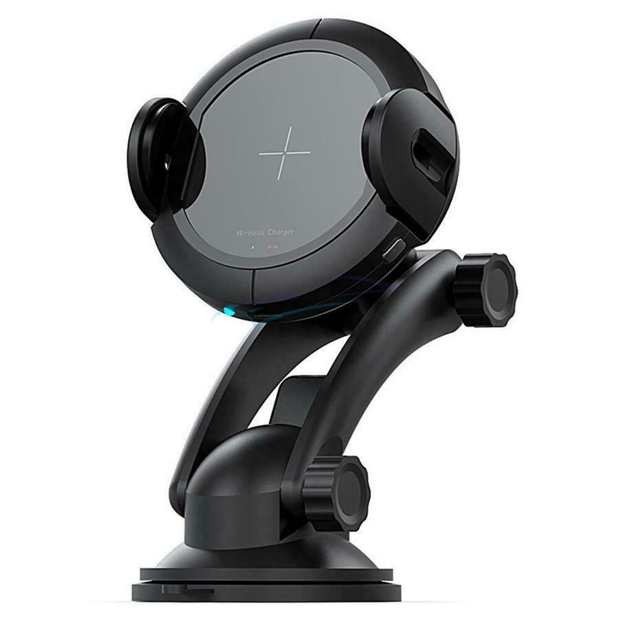4.5V-5.2V Auto-clamping Type-C Vehicle Wireless Charging Holder Air Vent Bracket