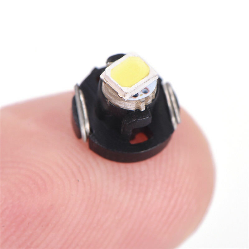 10X T3 Wedge 1 SMD 1210 LED Car Bulbs HVAC Climate Control Lights Super WhiteBDA