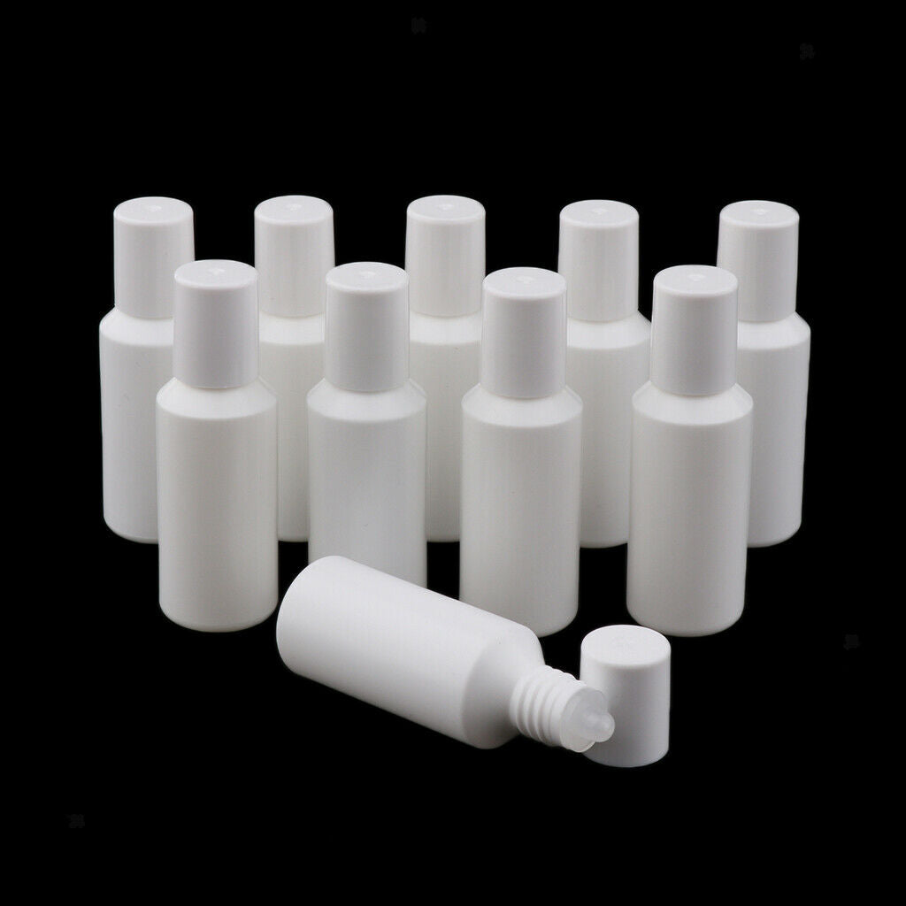10X Empty Essence Roller Ball Bottles Travel Essential Oil Sub Bottles 5ML