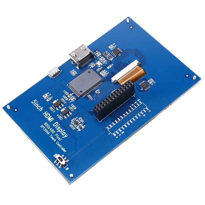 5 Inch LCD MI Touch Screen Raspberry Pi 3 Display LCD MI Monitor 800x480 for BS9