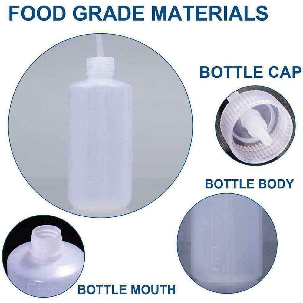 500ml Eyelash Cleaning Washing Empty Bottle Eyelash Extension Clean Eyebrow L2S4