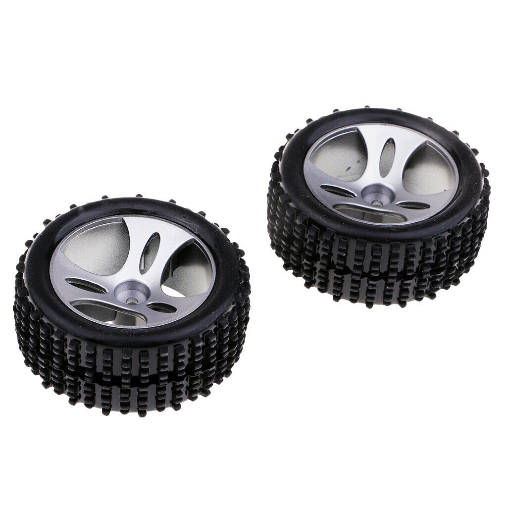 1/18 Scale RC Buggy Accessory Tire Tyre Wheel Rim 2P for WLtoys A959 A959-01