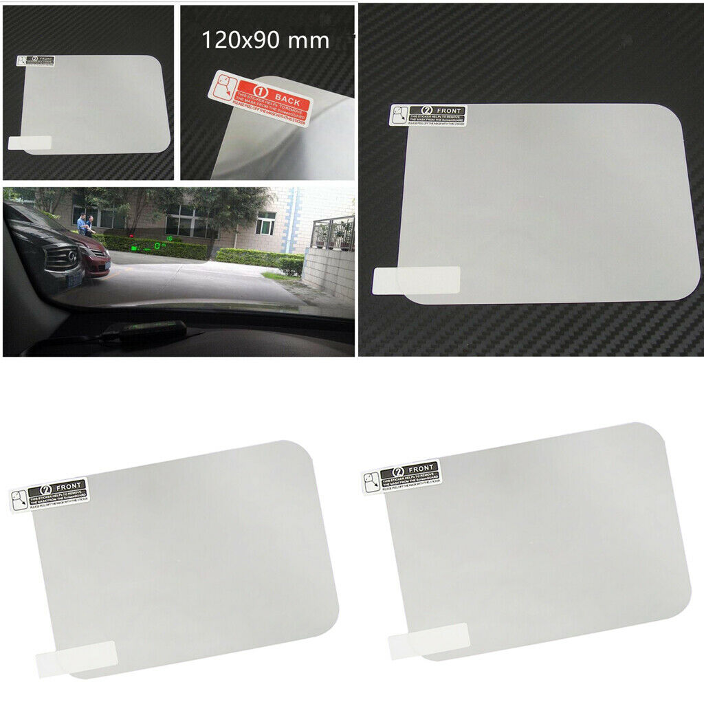 2pcs 120mmx90mm Reflective Film For Phone Or HUD Head Up Display Anti-Dust
