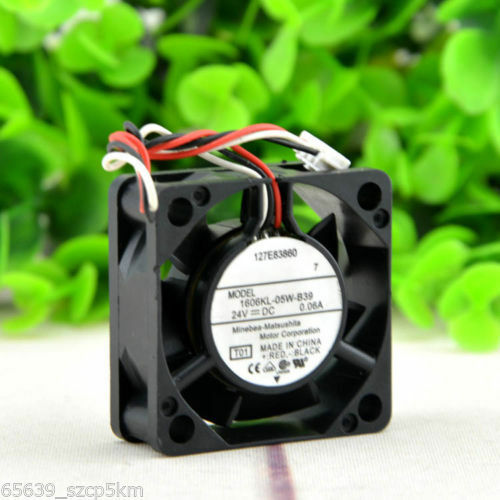 For NMB 1606KL-05W-B39 fan 40*40*15mm 3pin 24V 0.06A