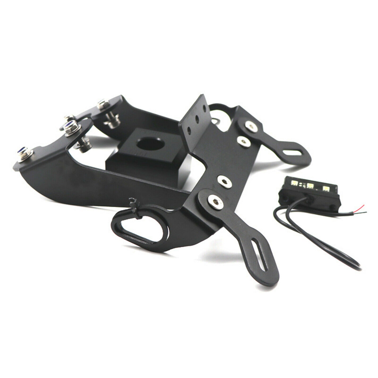 License Plate Holder Bracket w/Lights for Yamaha FZ-09 2017-2018 Parts