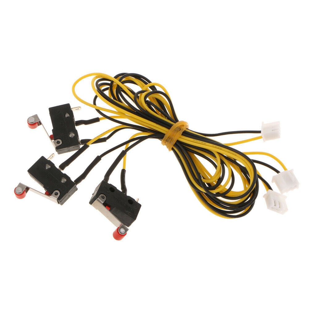 Pack of 3 600mm Cables Length Limit Endstop Mechanical Printer Switch with Cable