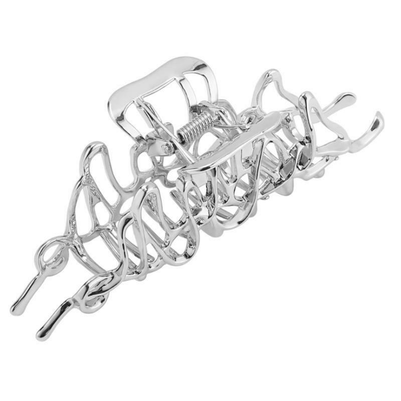 Hair Claw Clips Large Metal Clip Irregular Barrettes Punk Style Hair Props