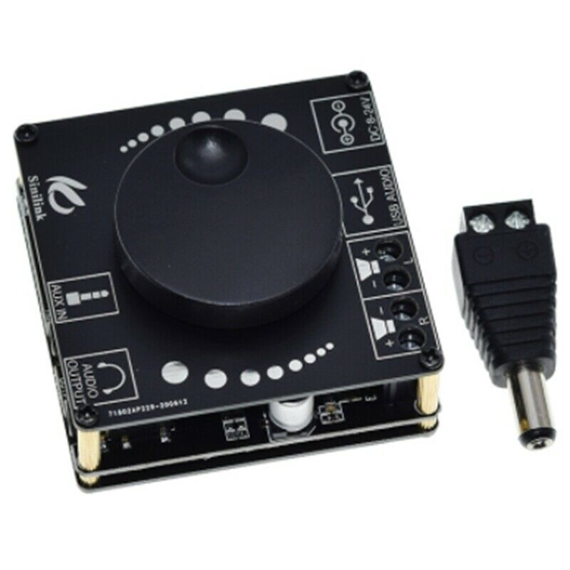 Bluetooth 5.0 10W/15W/20W Stereo Power Amplifier Board Mobile Control APP 12V/Y6