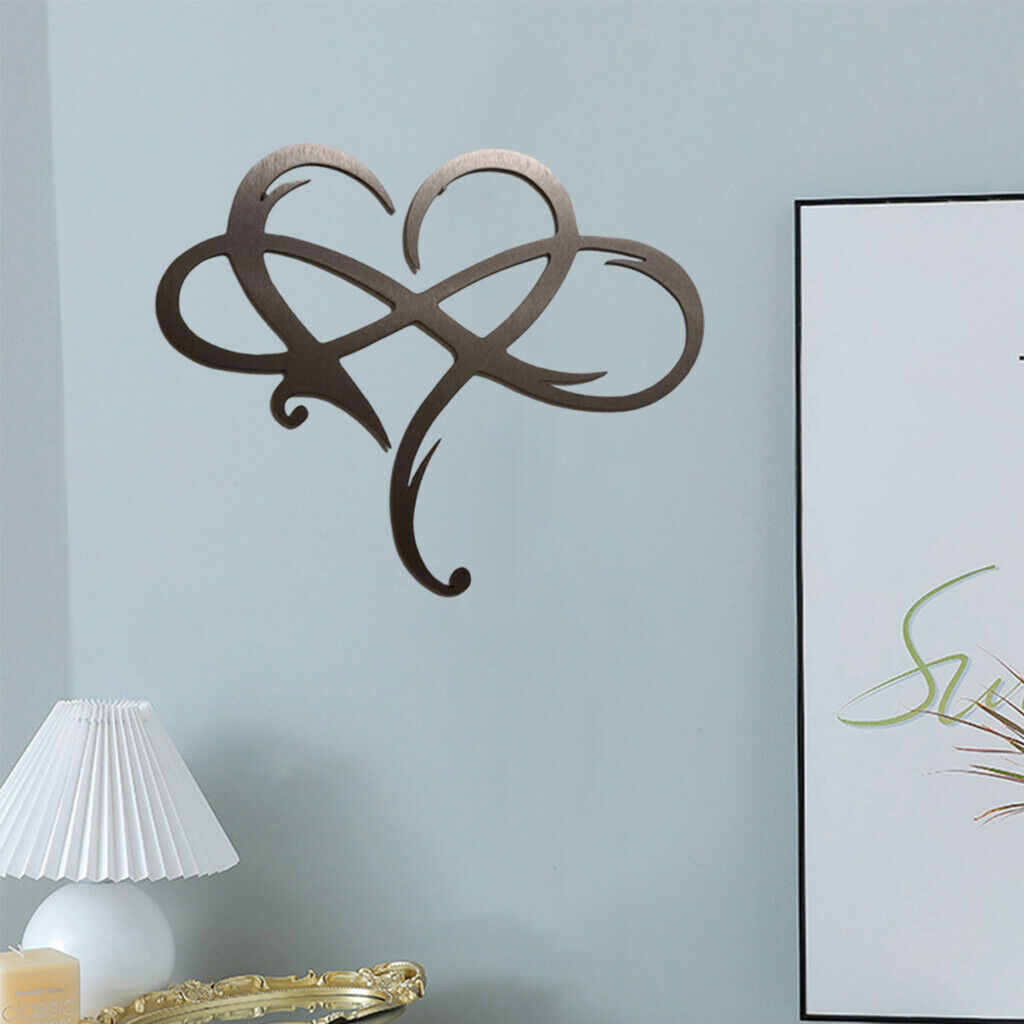 Novelty Wrought Iron Heart Wall Decor Home Doorway Hanging DÃ©cor Artwork