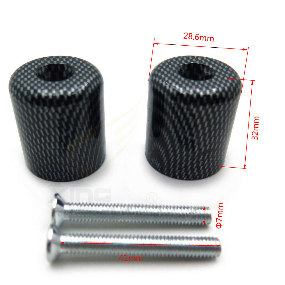 Carbon BILLET ALUMINUM Bar ends For SUZUKI GSX1300R HAYABUSA 1999-2016 12 11 09