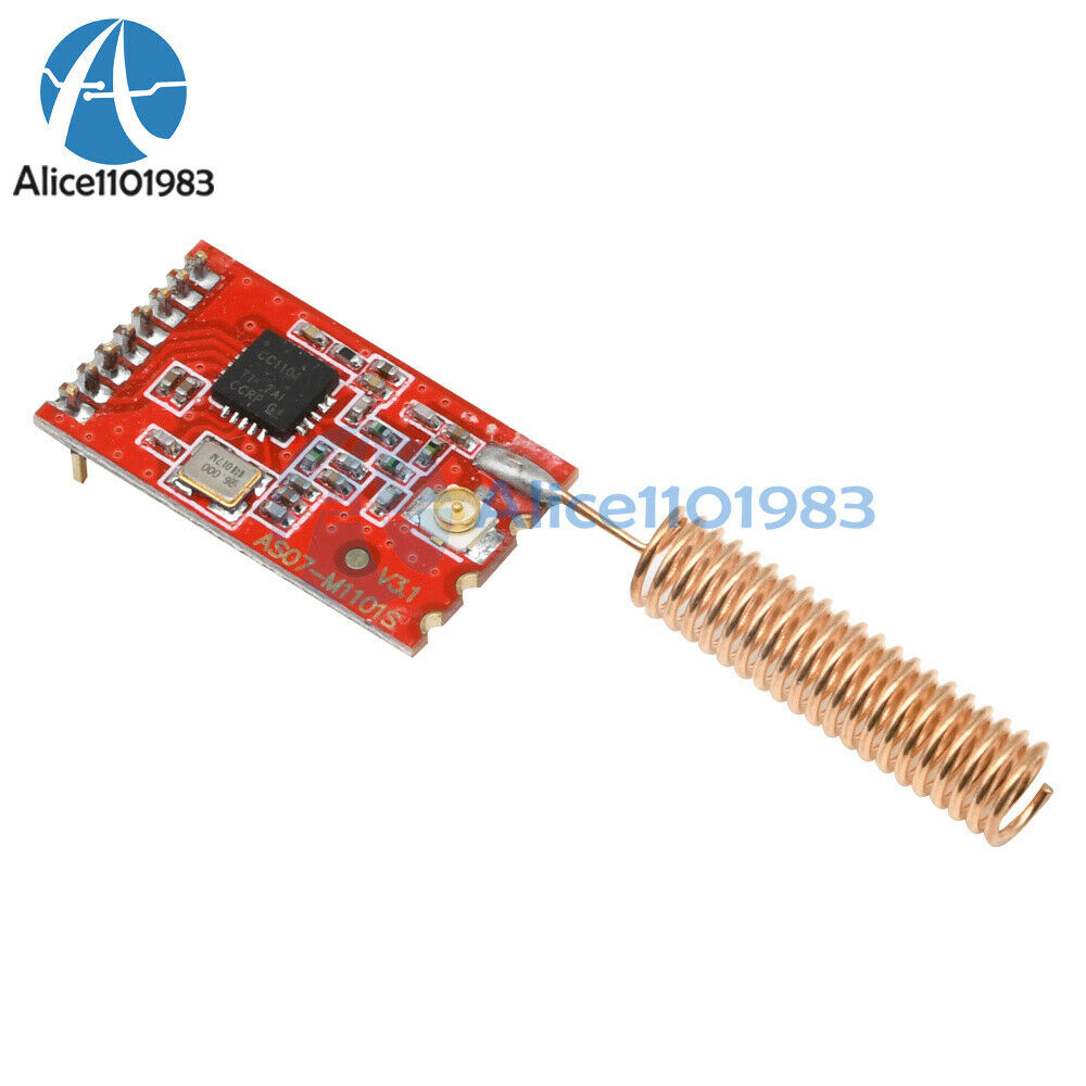 CC1101 10mW 433M Wireless Sender Receiver Module DIY Kit NRF905/SX1212/SI4432
