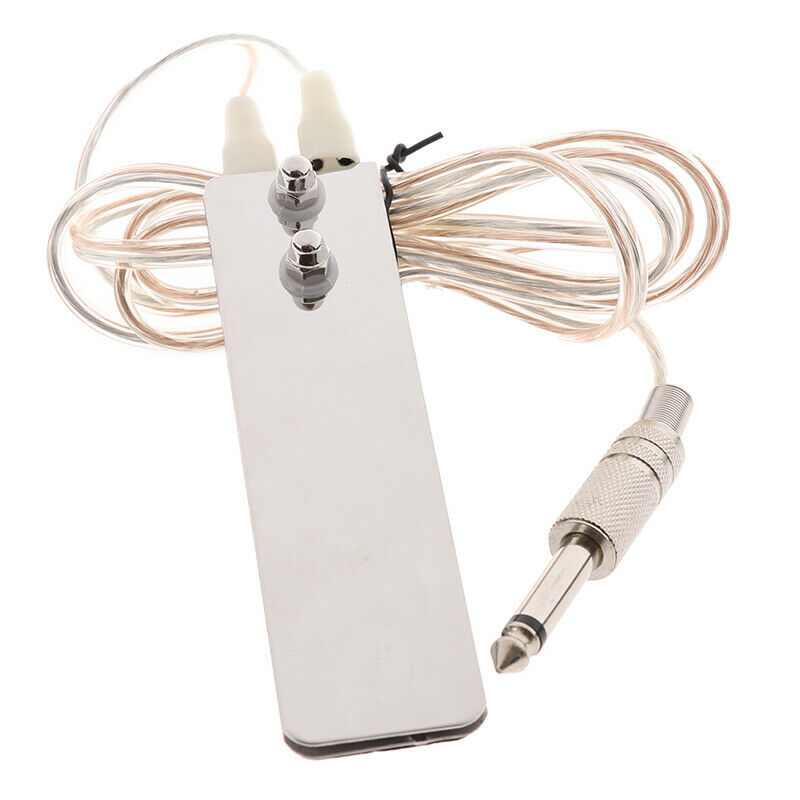 Stainless Steel Tattoo Foot Switch Pedal With ThreadTattoo Machine Access.l8