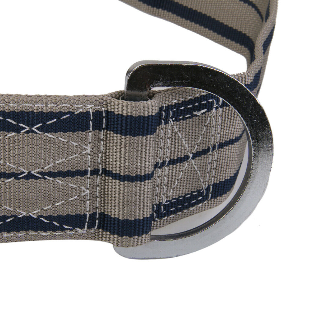 Climbing Fall Protection Grey Wide Adjustable  with D-