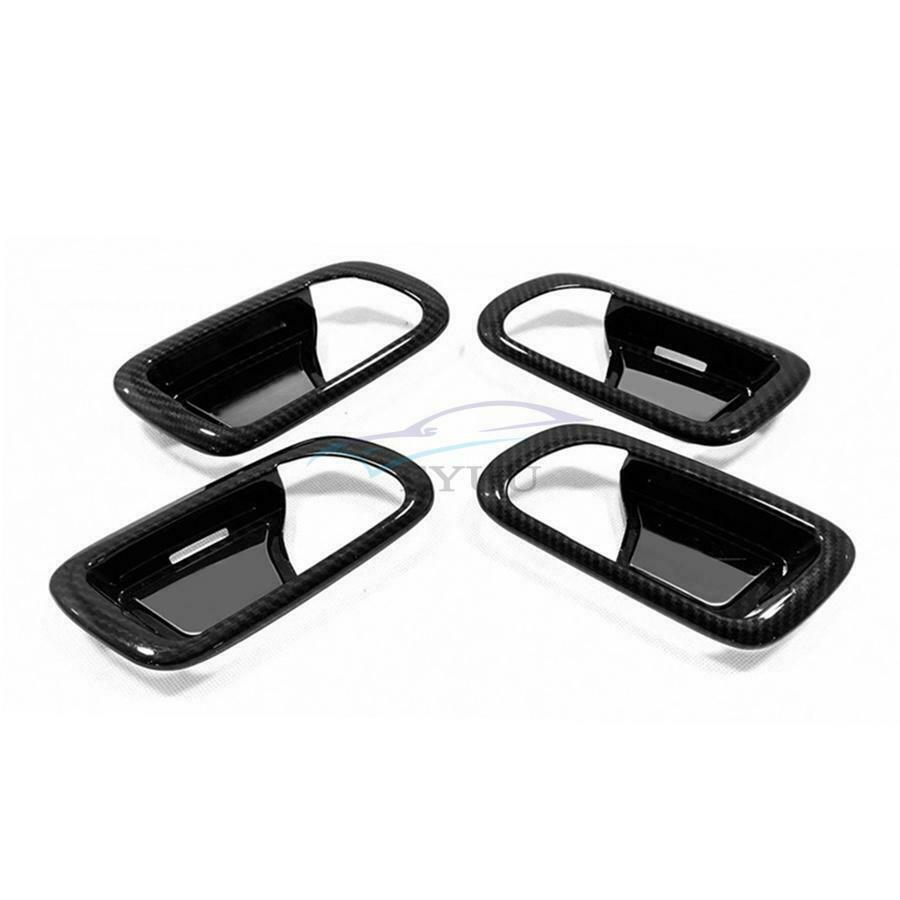 4 × Vehicle Inner Door Handle Bowl Cover Trim For 2011-2019 Jeep Grand Cherokee