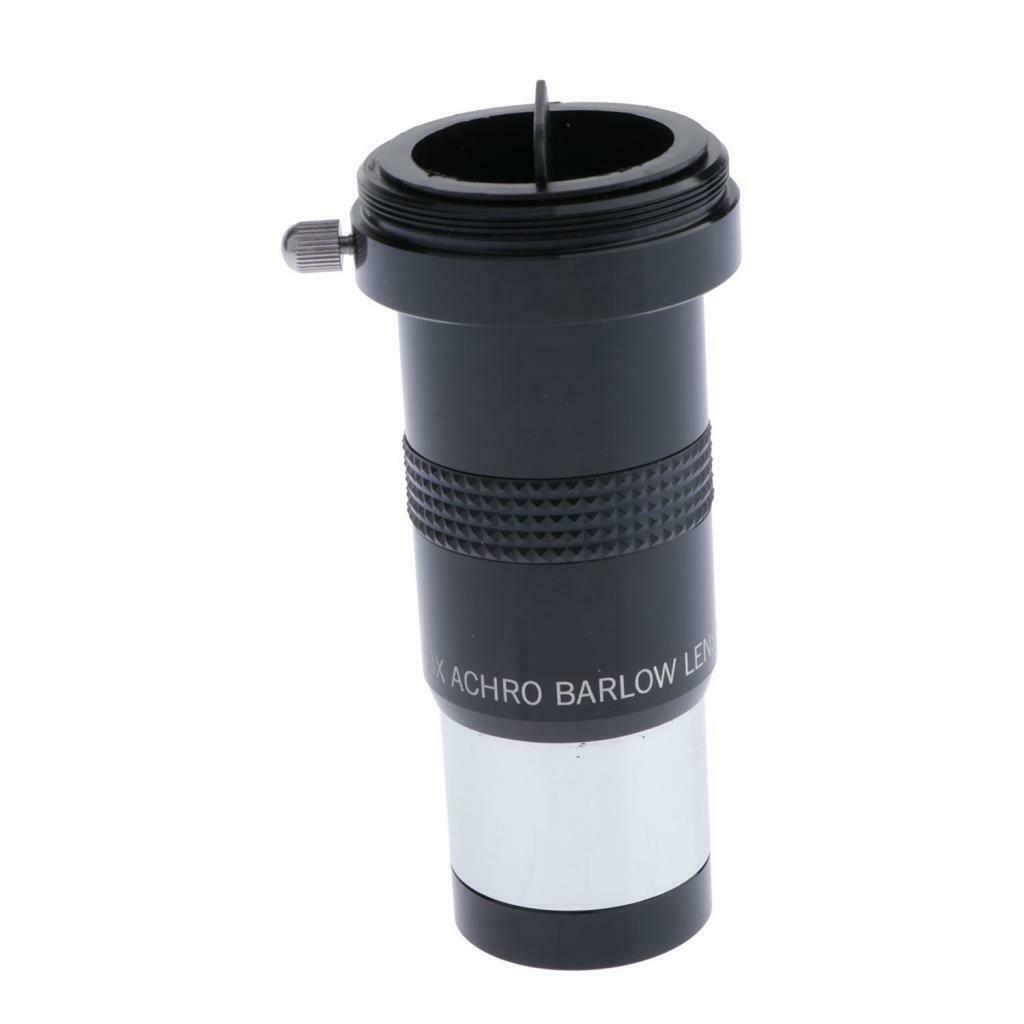 Metal 3X Barlow Lens T-adapter Economy Astronomical Telescope Eyepieces