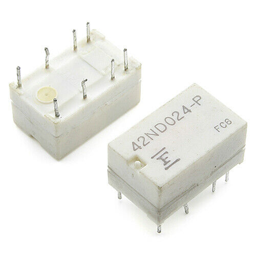 [4pcs] 42ND024-P PCB Relay 24VDC 24V 1A R 3 kOhm THT