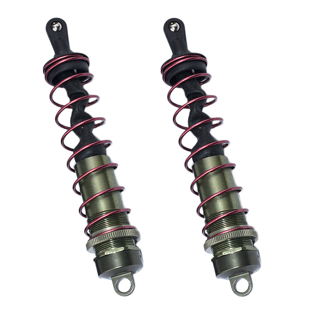 2 Pairs 1: 8 RC Car Shock Absorber Front Shock Absorbers