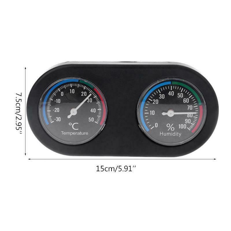 Reptile Tank Thermometer Hygrometer Monitor Temperature and Humidity in Vivarium