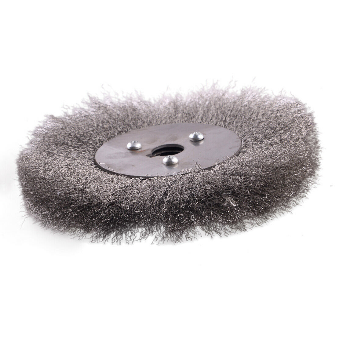 Crimped Stainless Steel Wire Wheel Brush For Rust Cleaning Grinder New
