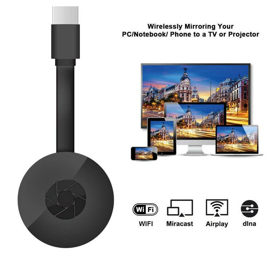 WiFi Display Dongle HDMI 1080P TV Receiver Support Miracast Airplay DLNA Stick