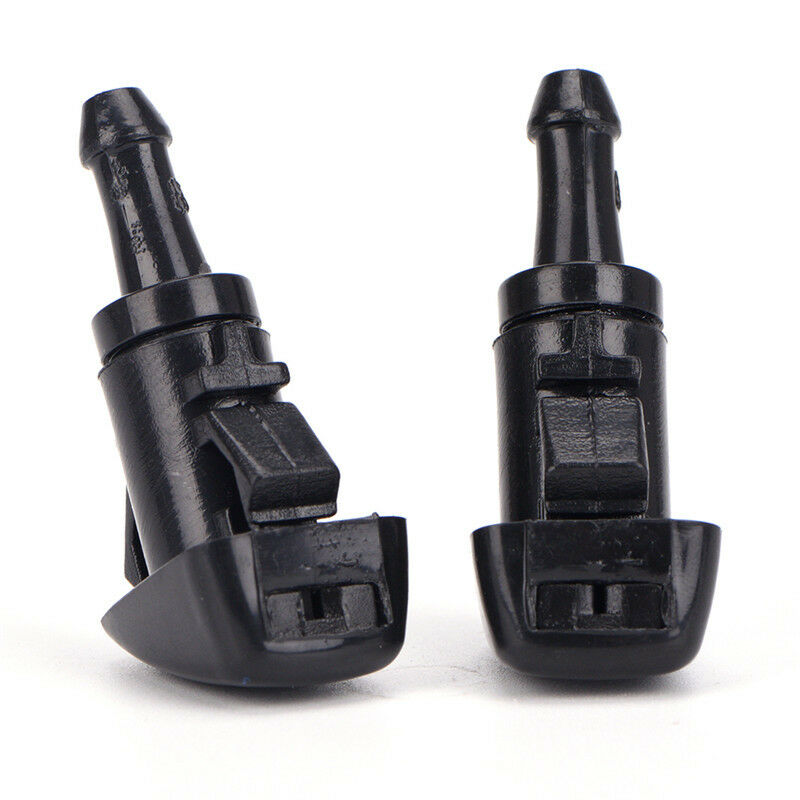 2Pcs Car Spray Windshield Wiper Jet Washer Nozzle For Chrysler 300C Jeep .l8