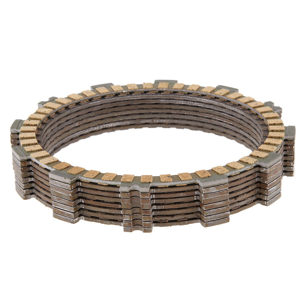 8 Pieces Performance Clutch Friction Plates for Kawasaki KFX450R ATV