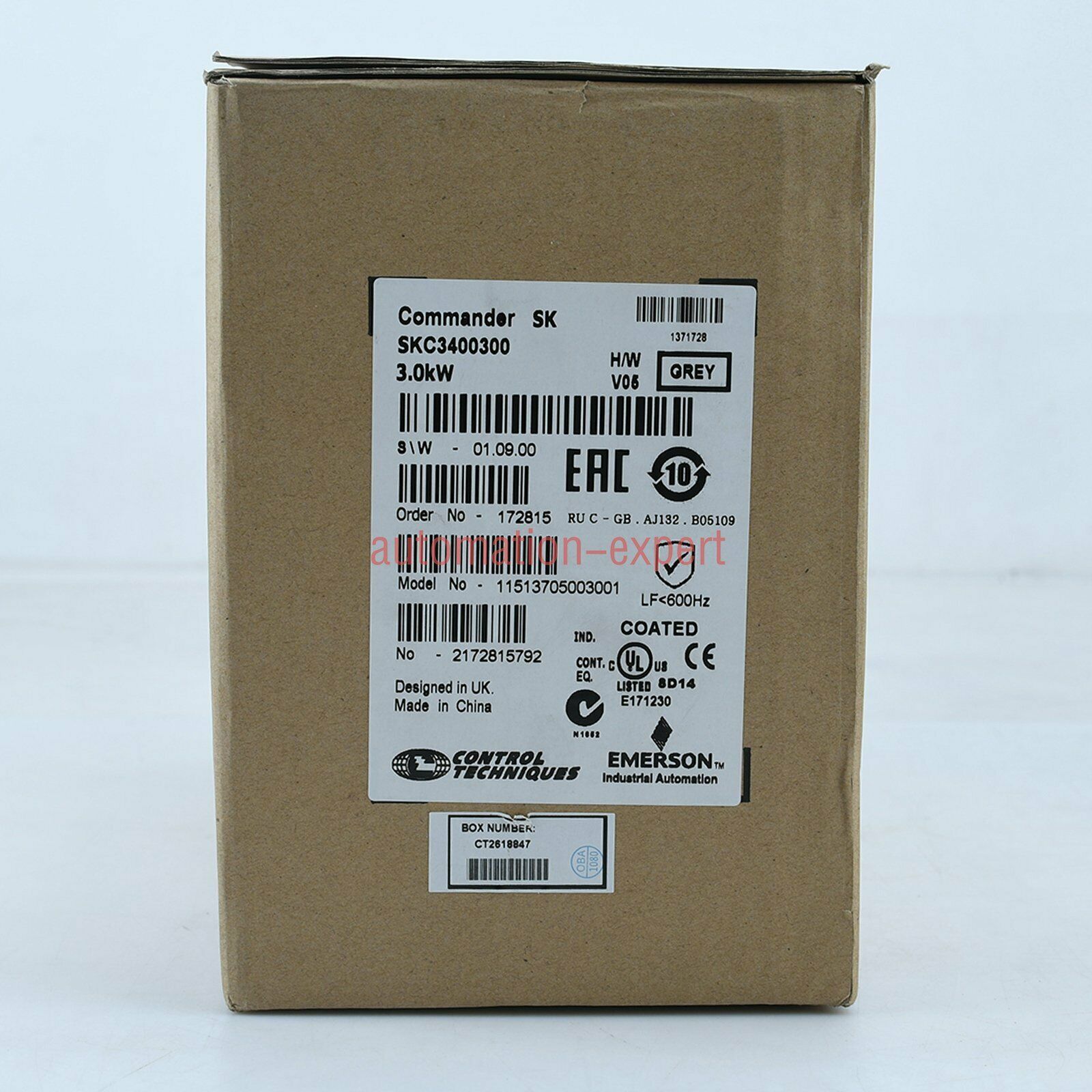 1PC Brand New Emerson Control Technique Drive SKC3400300