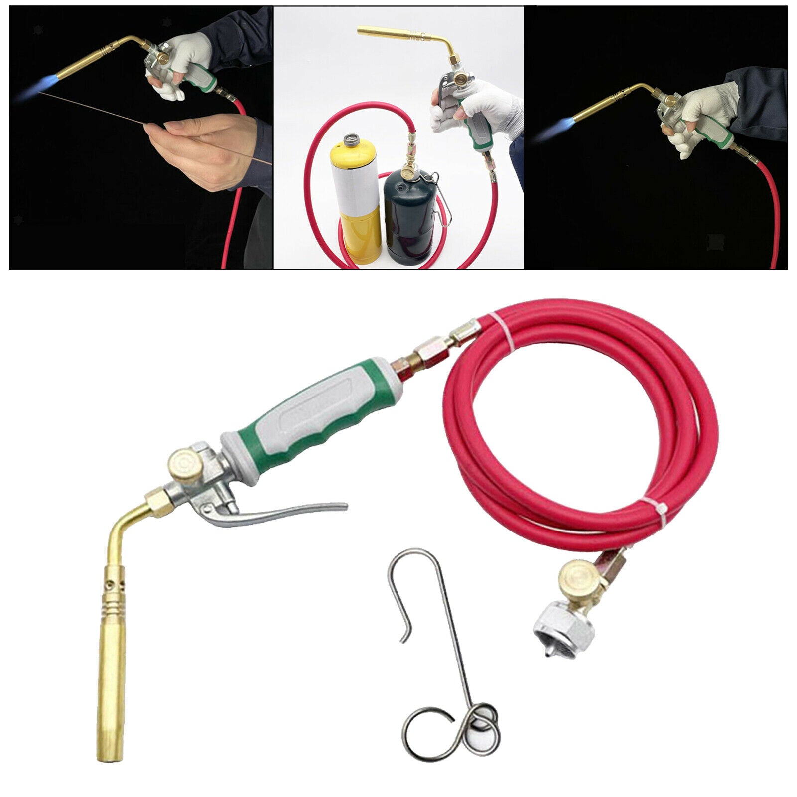 Mapp Propane Gas Welding Torch Kit For Cooking Brazing Soldering Gun Picnic