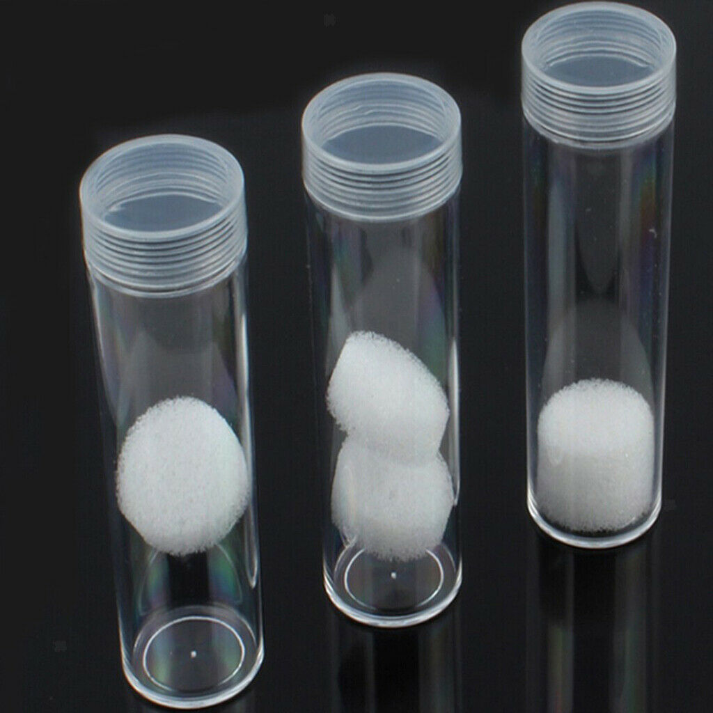 20Pcs/Lot  Protective Coin Tube Holder Round Cases Coin Storage Boxes 32/30mm
