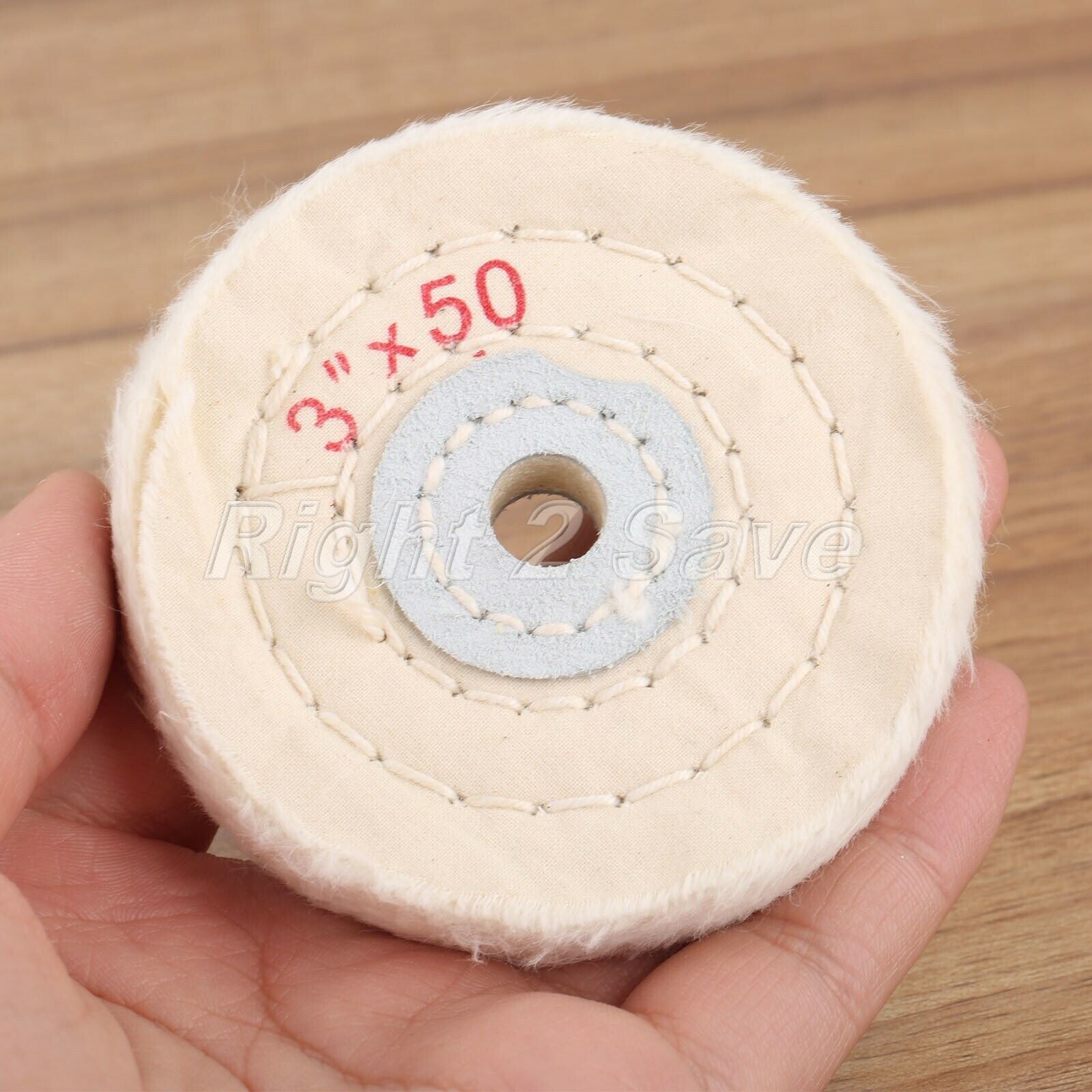 3" 75mm Sawing Cloth Polishing Wheel For Buffing Metals & Grinding Glass Crystal
