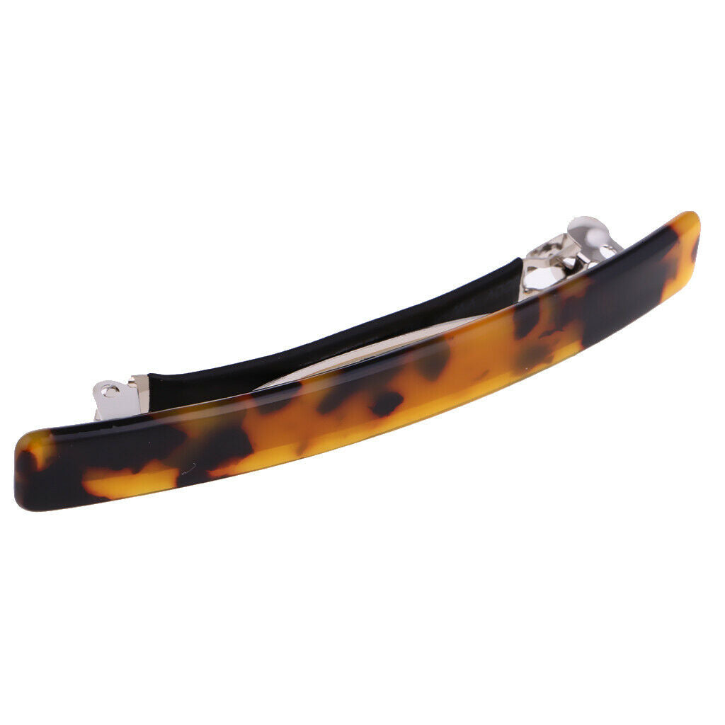 2x Women Ladies Headwear Barrette Clip Banana Ponytail Holder Hair Accessory