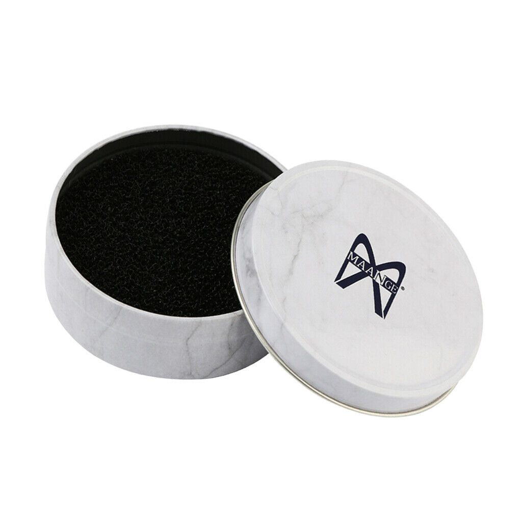 Makeup Brush Color Cleaner Sponge Remover Make up Brushes Cleaning Mat Box White