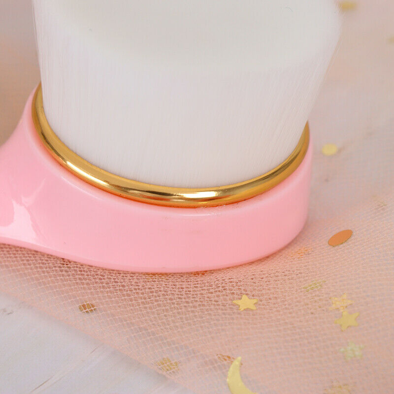 Fiber Face Clean Wash Facial Pore Deep Cleansing Mild Brush Soft Handle B.l8