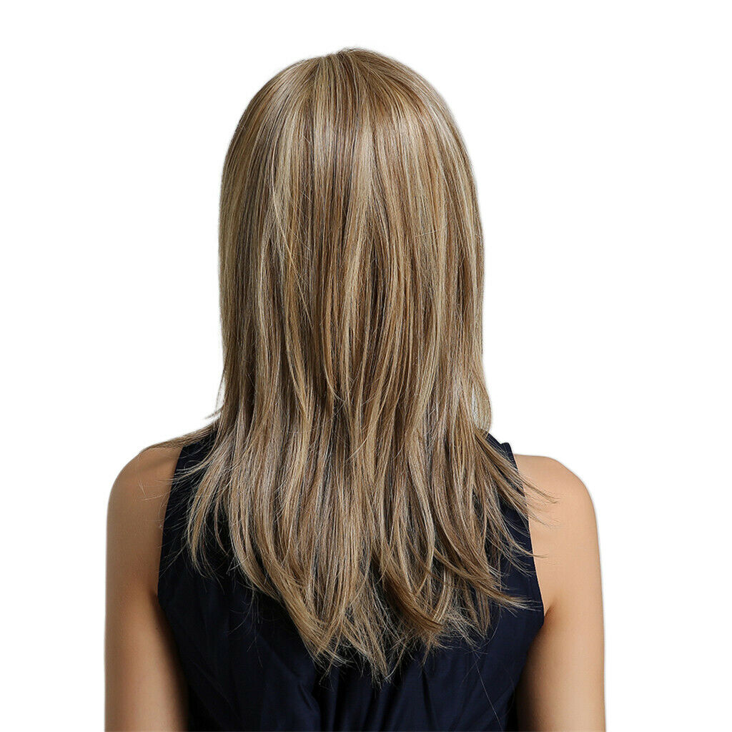 20'' Women Lasting Heat Resistant Synthetic Fibre Long Straight Hair Wig